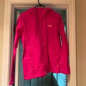 Pink North Face jacket